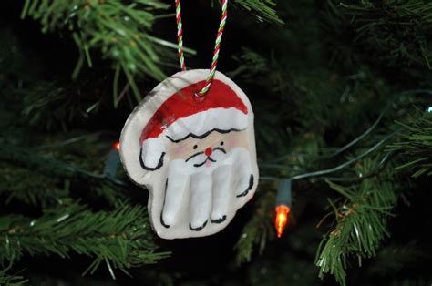See more ideas about diy santa ornaments, santa ornaments, diy santa. Look What We Made: Hand Print Santa Ornaments - The Karpiuks
