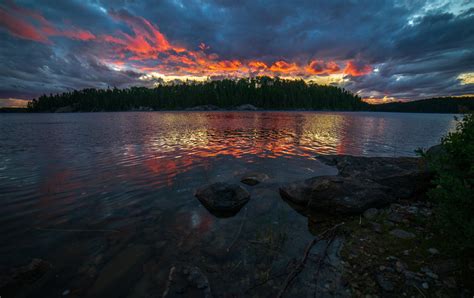 Backcountry Portaging Trip Through Quetico Provincial Park