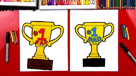 Https://techalive.net/draw/how To Draw A Trophy For Father S Day