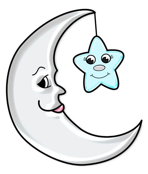 Free Moon And Stars Transparent Download Free Moon And Stars