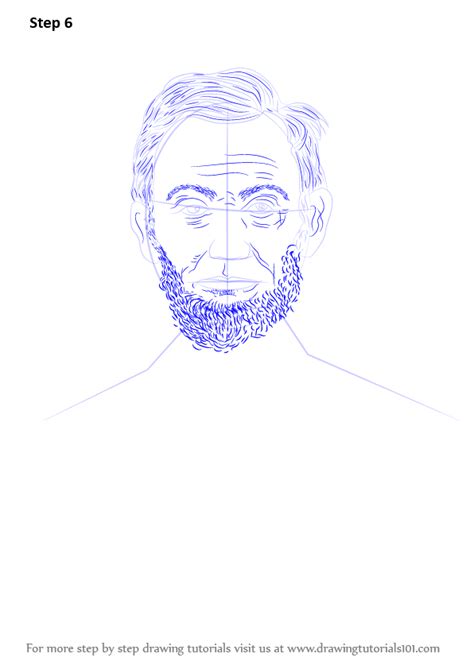 Learn How To Draw Abraham Lincoln Politicians Step By Step Drawing