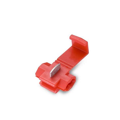 50pcs Red Scotch Lock Crimp Terminals For Car Electrical Cable