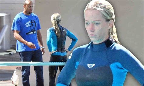 Kendra Wilkinson Gets Coached By Husband Hank Baskett During Diving Practice On Splash Daily