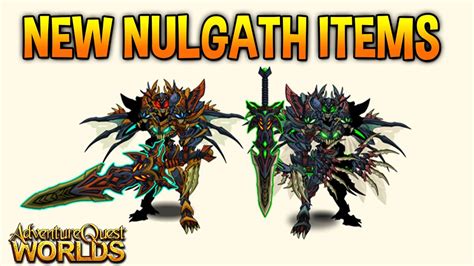 Aqw ~ New Nulgath Items And Elements Of Change Event Adventurequest