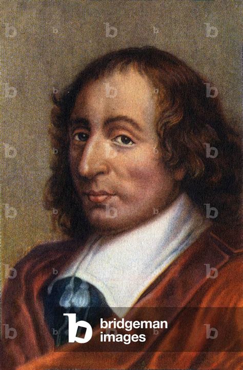 Image Of Portrait Of Blaise Pascal 1623 1662 French Physicist