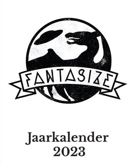Fantasize ‘dwarsligger Jaarkalender 2023 A3 Fantasize