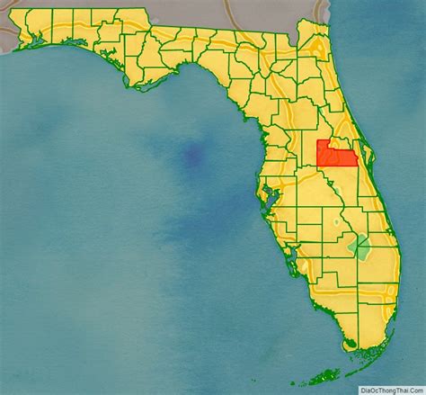 Map Of Orange County Florida
