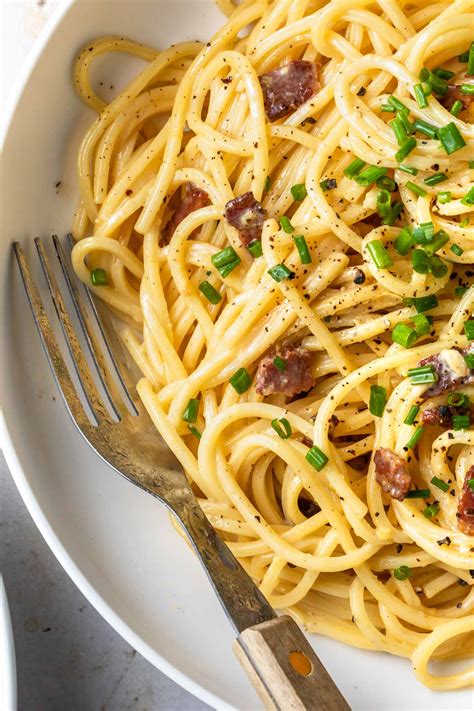 Easy Spaghetti Carbonara Recipe Without Cream Cheese