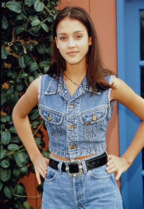 Young Celebrity Photo Gallery Young Jessica Alba Photos