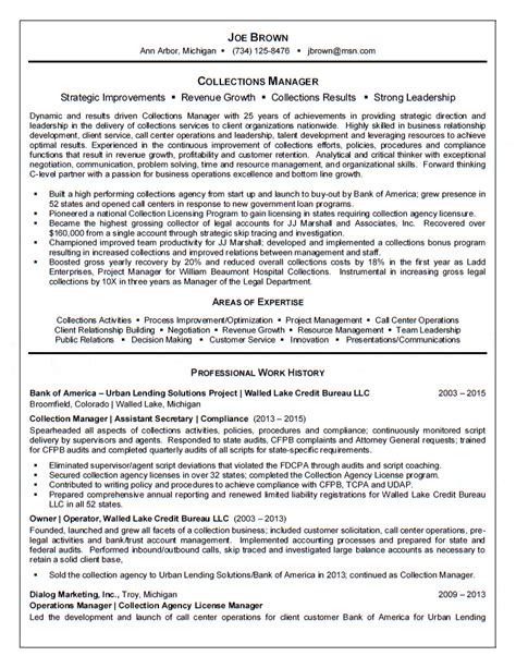 This position will continually assist the credit union in delivering its service mission to the members: Collection Manager Resume | Manager resume, Collection ...