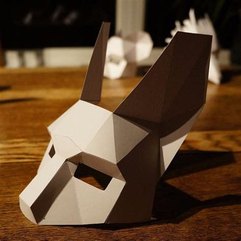 3 use the wintercroft mask pdf free only for the intended purpose. Rabbit Half Mask - Wintercroft, template download | invent yourself a shortcake | Pinterest ...