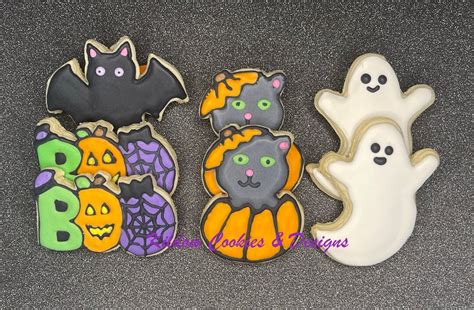 Halloween Decorated Sugar Cookies Etsy