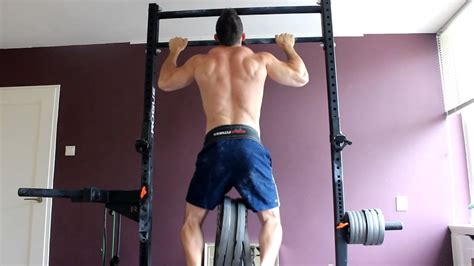 Extreme Weighted Pull Ups 90kg X 1 Youtube