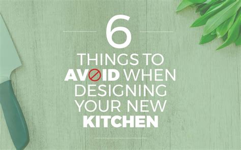 6 Things To Avoid When Designing Your New Kitchen Bespoke Hand Built