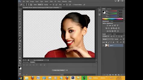 How to animate a still photo like a plotagraph in adobe photoshop. Removing Background in Photoshop CS6. - YouTube