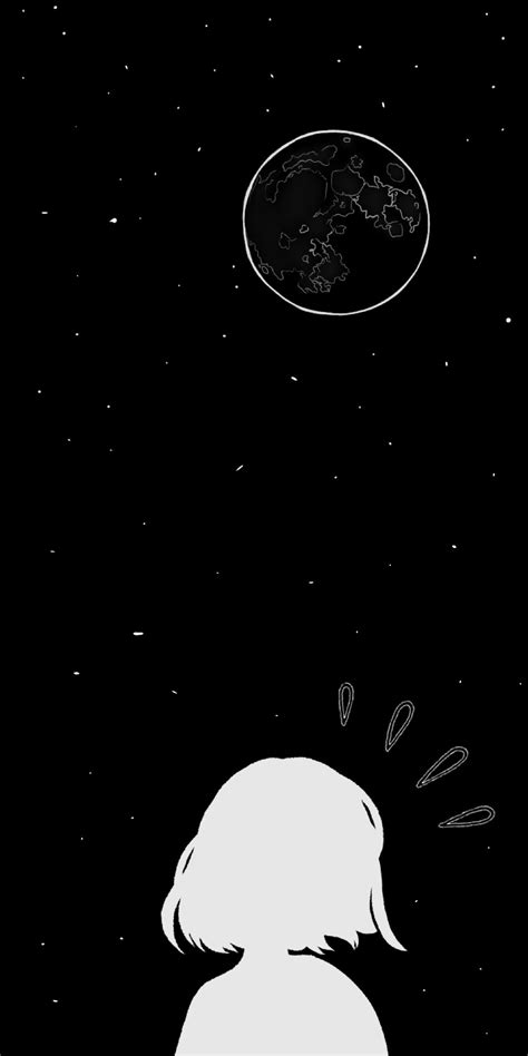 Credit Devsbeom Instagram Aesthetics Aesthetic Wallpaper Moon Universe IPhone Wallpaper