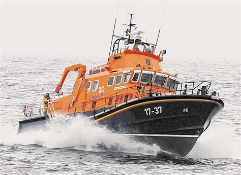 Buckie Rnli Lifeboat Comes To Aid Of Fishing Boat