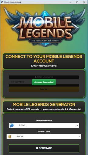 Buka aplikasi mlbb, kemudian minimize. Mobile Legends Hack 2019— Get Unlimited Free Diamonds and Battle Points in 2020 | Game cheats ...