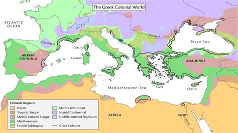 The Greeks Colonize The Mediterranean Pbs Learningmedia