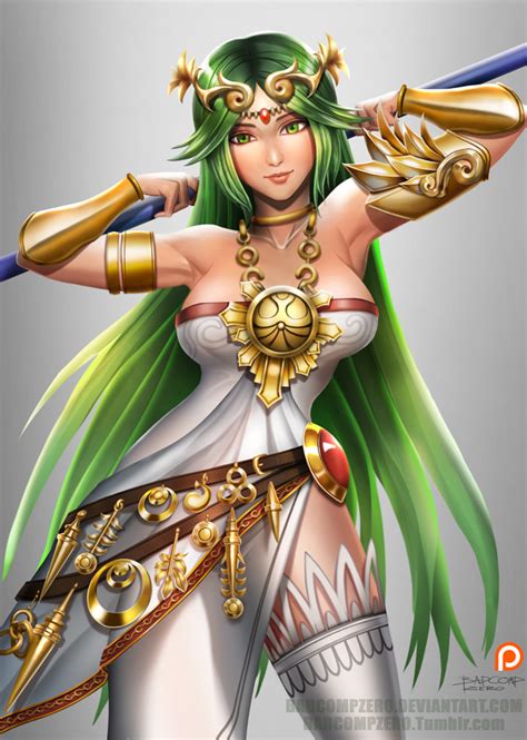 Palutena By Badcompzero On Deviantart