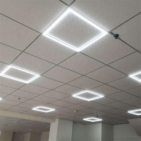Led light fixtures replaces fluorescent troffer lights in drop in ceiling light fixtures for both new and retrofit construction. Drop ceiling recessed 2x4ft Frame LED Edge light