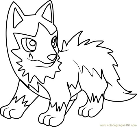 Legendary Dog Pokemon Coloring Pages