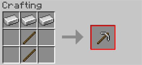 How To Make An Iron Pickaxe
