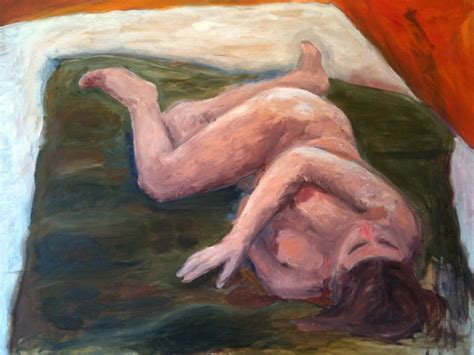 Nude Oil On Canvas Added To Online Store