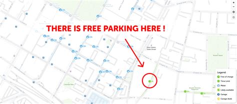 2023 Map Of Free Parking In New Haven Spotangels