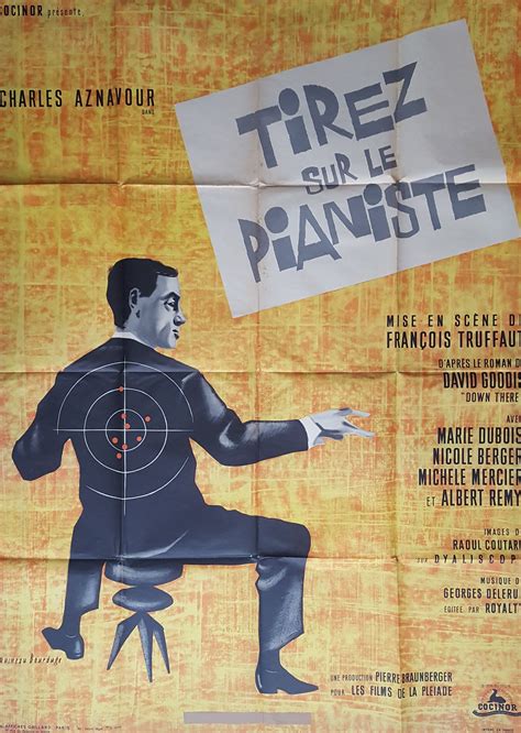 Tirez Sur Le Pianiste Franois Truffaut Truffaut Francois Truffaut