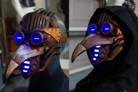 The Eternal Plague Steampunk Plague Doctor Mask By Twohornsunited On