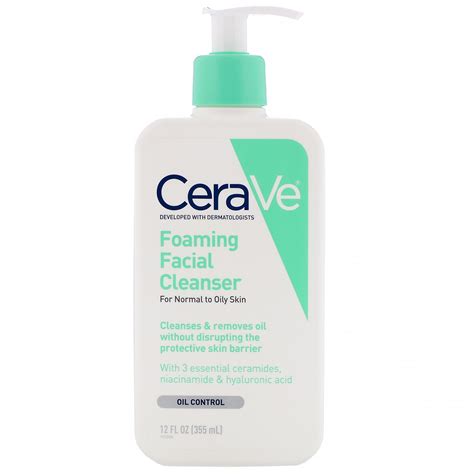 Cerave Foaming Facial Cleanser For Normal To Oily Skin 22 Off And Cash