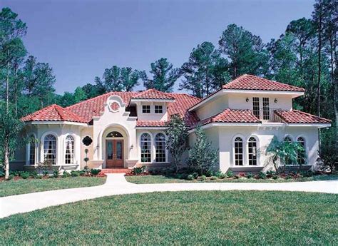 Interior Spanish Revival Mediterranean House Plans Touch To Design