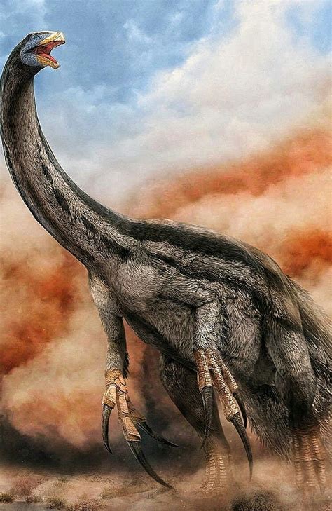 Therizinosaurus Prehistoric Animals Extinct Animals Dinosaur Art