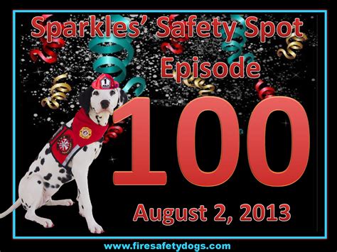 Fire Safety Rocks Give Away To Celebrate 100th Live Stream Of Sparkles