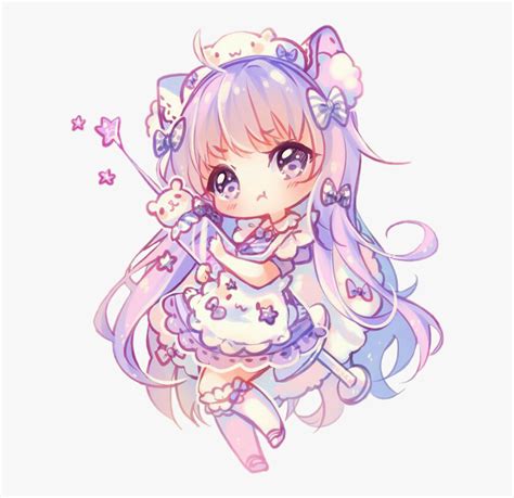 Freetoedit Chibi Cute Kawaii Girl Flower Dress Anime Chibi