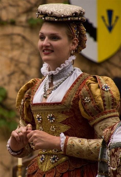 Elizabethan Orange Gown Bristol Renaissance Tudor Costume