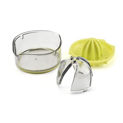 Manual Juicer Hand Squeezer With Built In Measuring Cup And Strainer