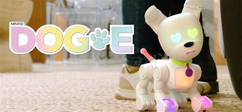 Wowwee Launches Mintid Dog E The One In A Million Robot Dog At Ces 2023