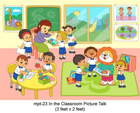 Play School Material For Picture Talk By Mykidsarena Buy