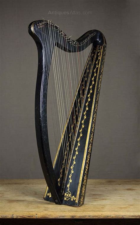 Antiques Atlas Early 19thc Irish Harp