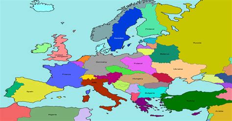 Alternate Modern Europe Imaginarymaps