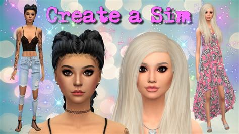 Sims 4 Create A Sim Youtube Gambaran