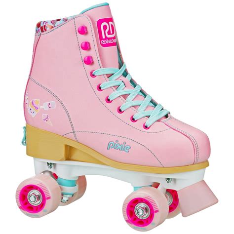 Roller Derby Girls Pixie Holographic Roller Skates With Adjustable