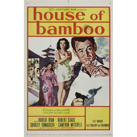 House Of Bamboo Movie Poster Style B 11 X 17 1955 Walmart