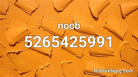 Noob Roblox Id Roblox Music Codes
