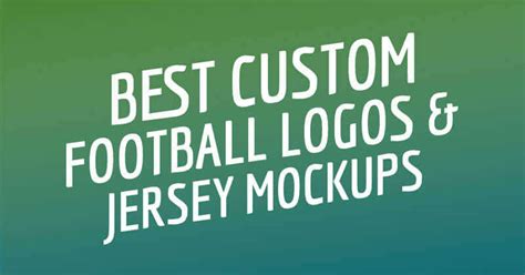 Our Best Football Jersey Mockups For Football Logos Placeit Blog