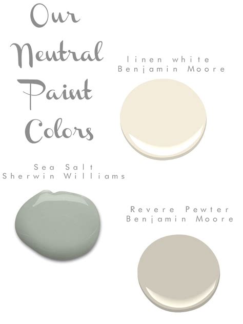 Serene Neutral Paint Colors By Benjamin Moore And Sherwin Williams