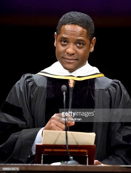 Actor Blair Underwood Delivering The Commencement Address After News
