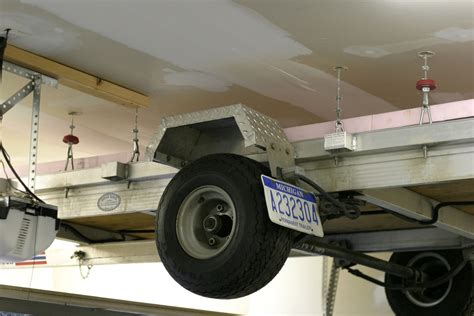 Overhead Garage Storage Lift System — Madison Art Center Design